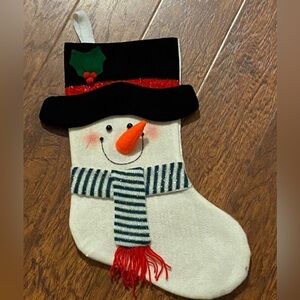 🔸Holiday Snowman Christmas Stocking🔸